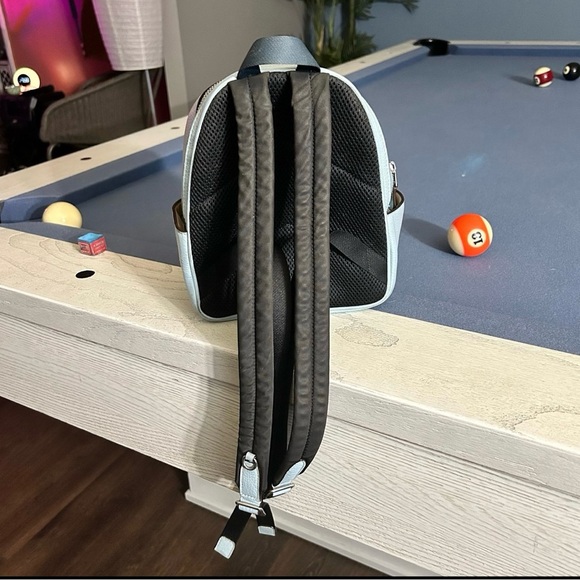 Coach Pebbled Leather Mini Court Backpack - Picture 4 of 13